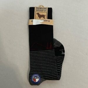 Brown Dog Hosiery Co. fly fishing Socks fits men’s 8.5-12 shoe size